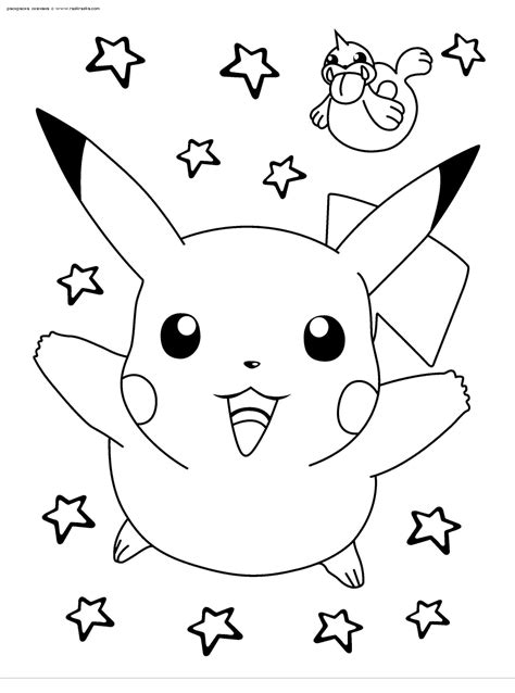 Dibujos De Pikachu Para Colorear E Imprimir Gratis Luis Pinterest Images
