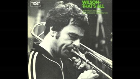 Phil Wilson Solo Trombone Exercise Nostalgia Youtube