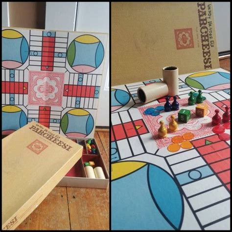 Vintage 70s Parcheesi Board Game 1975 Dated Colorful Dice Etsy In