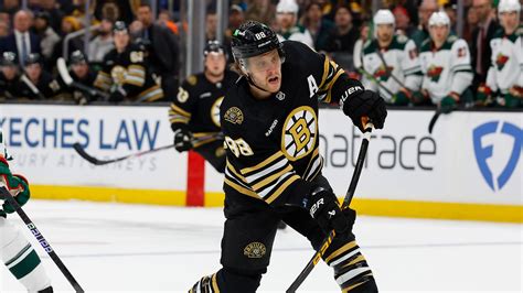 Watch Bruins David Pastrnak Score Two First Period Goals Vs Wild