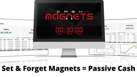 Set And Forget Cash Magnets 47 Passive Income With Free Traffic Youtube