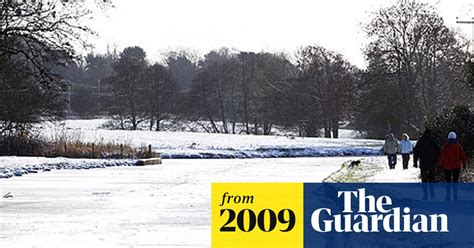 Coldest Night For 20 Years In Parts Of Southern England Uk Weather The Guardian
