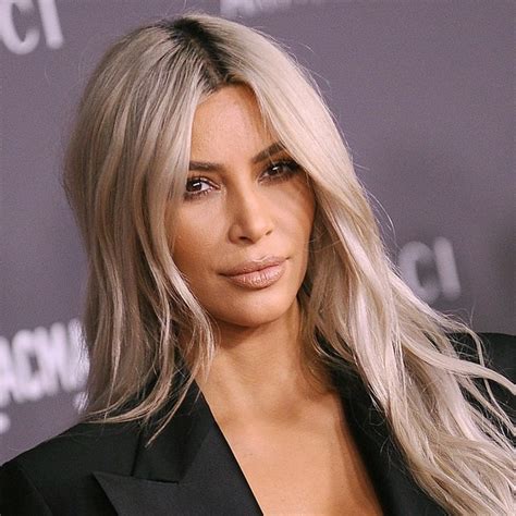 Kim kardashian has dropped a blond bombshell. Kim Kardashian Dyed Her Blonde Hair Hot Pink | Allure