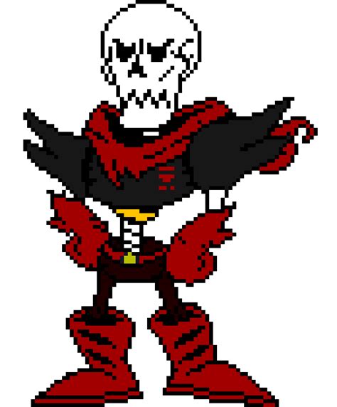 Fell Papyrus Pixel Art Maker