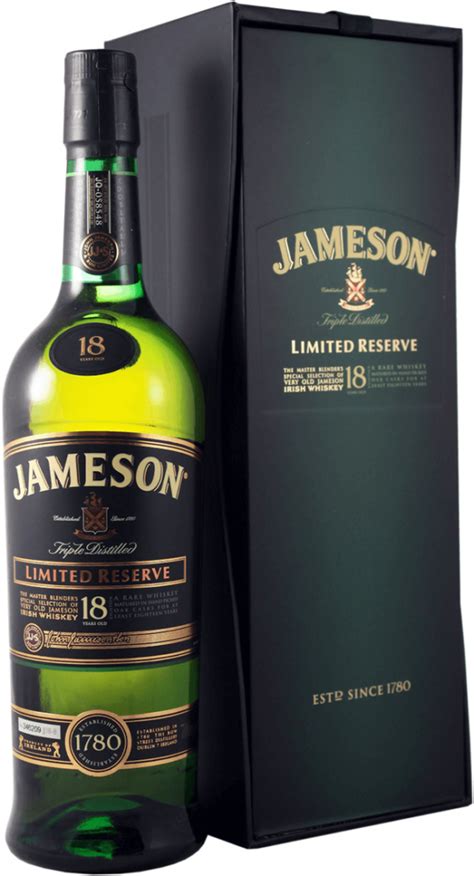 Jameson 18 Year Old Limited Reserve 750ml Bremers Wine And Liquor