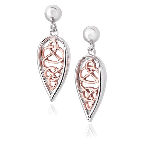 Clogau Welsh Royalty Earrings Jewellery From Francis And Gaye Jewellers Uk