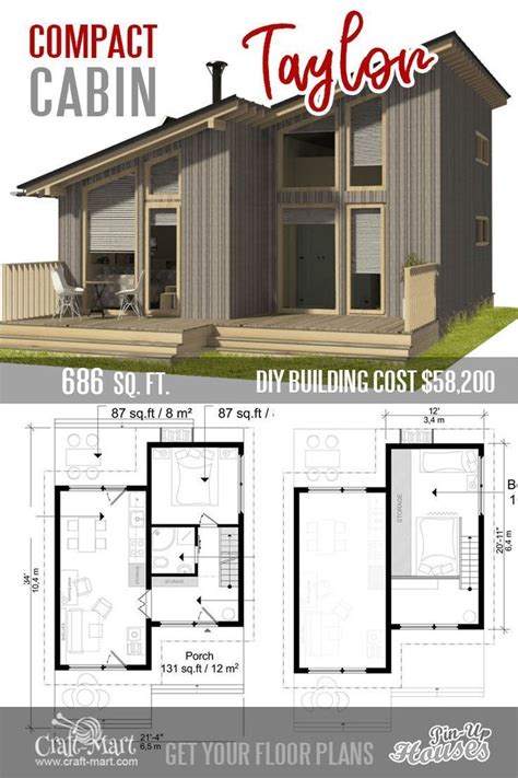 9 Plans Of Tiny Houses With Lofts For Fun Weekend Projects Craft Mart