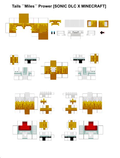 Pixel Papercraft Sonic The Hedgehog Minecraft Dlc Vlrengbr