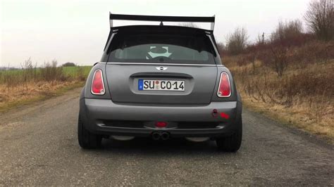 Mini R53 John Cooper Works Exhaust Sound And Accelerating Removed