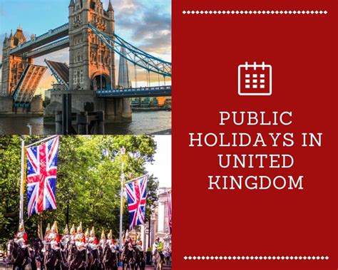 Public Holidays In United Kingdom Year