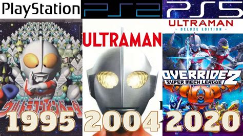 Evolution Of Ultraman1995 2020ps1 Ps2 Ps3 Ps4 Ps5 Youtube