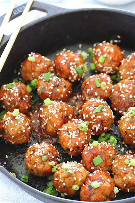 Maybe you would like to learn more about one of these? Baked Teriyaki Chicken Meatballs, Air fryer baked chicken ...