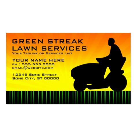 See more ideas about lawn care business cards, lawn care business, lawn care. green streak lawn services Double-Sided standard business ...