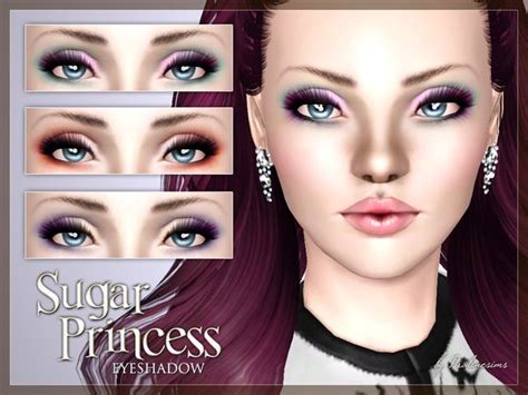 Sugar Princess Eyeshadow By Pralinesims Sims 3 Downloads Cc Caboodle