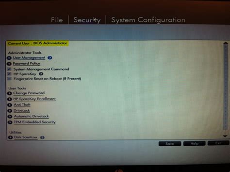 To change your boot order, set a system. BIOS for Probook 4540s - HP Support Forum - 5149315