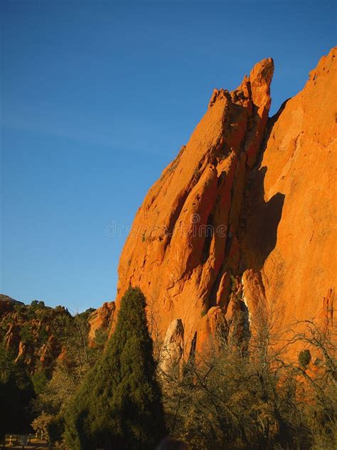 Garden Of The Gods Formation Stock Photo Image Of National Granite