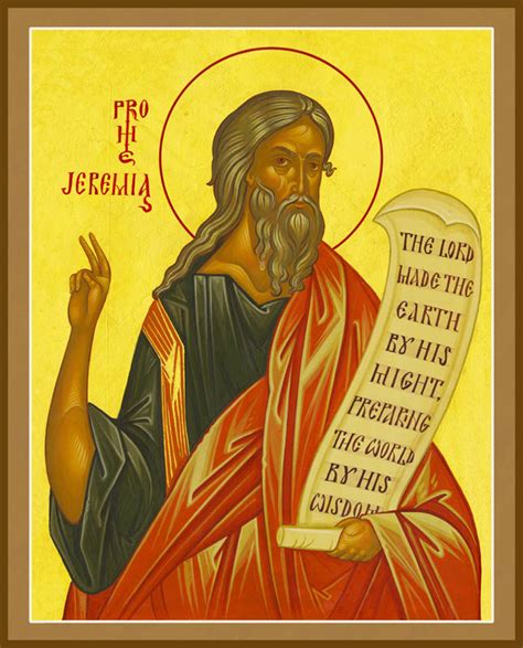 Holy Prophet Jeremiah Damascene Gallery
