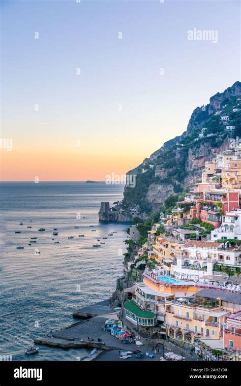 Positano Amalfi Coast Campania Italy Stock Photo Alamy