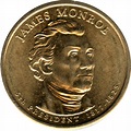 1 Dollar (James Monroe) - United States – Numista