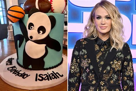 Carrie Underwood Shares Photo Of Son Isaiahs Dude Perfect Birthday Cake Cant Believe Hes