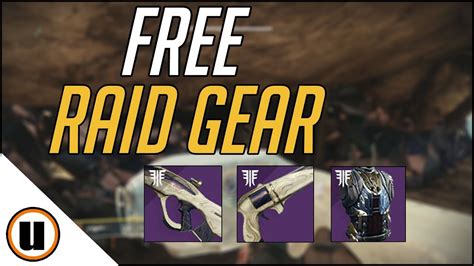 Destiny 2 How To Get Free Raid Gear And Weapons Wall