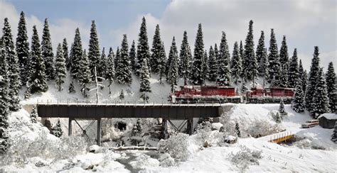 The Snow Diorama Model Railroad Hobbyist Magazine Having Fun With