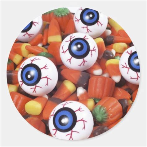 Eye Candy Classic Round Sticker Zazzle
