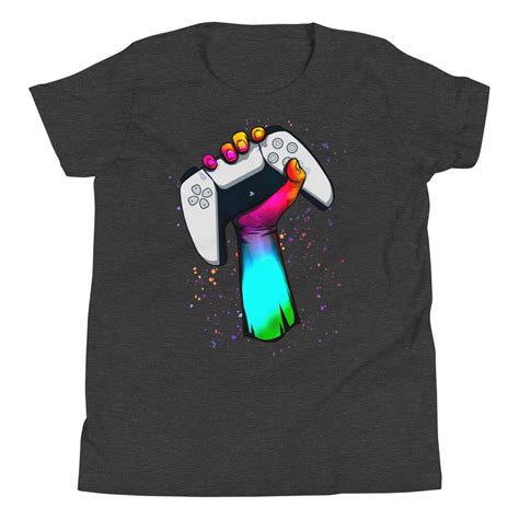 Gamer Fist Ps5 Youth T Shirt Legion Of Gaming