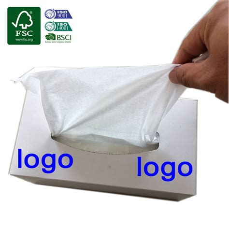 Fsc Factory White Embossing Soft Facial Tissue Paper China Box Tissue And Box Type Facial