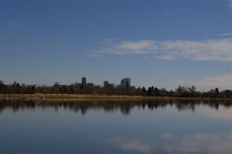 Downtown Denver From Sloans Lake Five Acres With A View