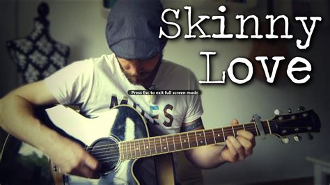 Skinny Love Live Acoustic Cover Youtube