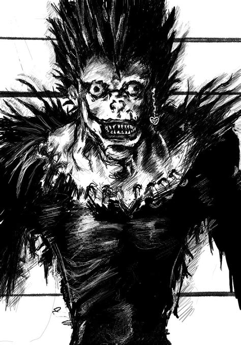 Death Note Ryuk By Ayomukhi On Deviantart