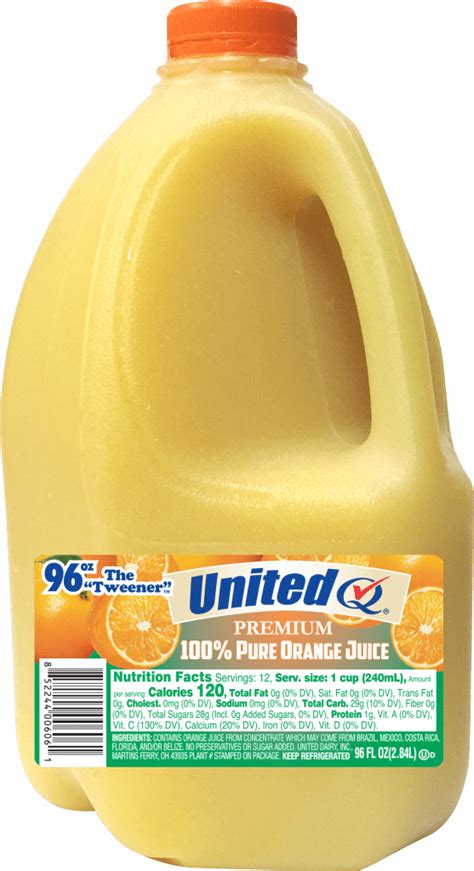 Orange Juice United Dairy