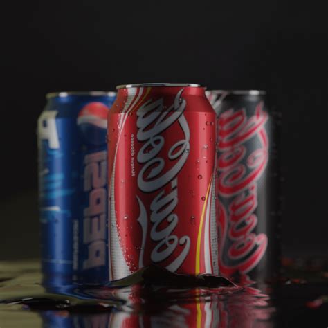 Soda Advertisement Scene Cgtrader