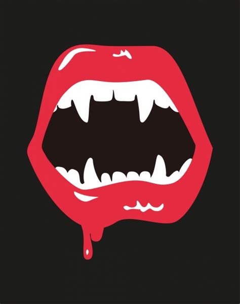 Halloween Mouth Dripping Blood Free Stock Photo Public Domain Pictures