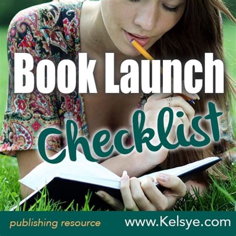 Book Launch Checklist