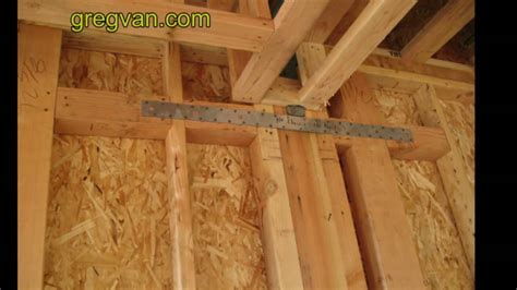 Top Plate Strap Tips For Home Framing Structural Wall Framing Tips