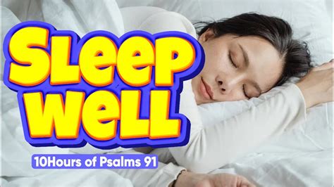 10 Hours Of Psalms 91 With Gentle Rain For Restful Sleep Sleep With
