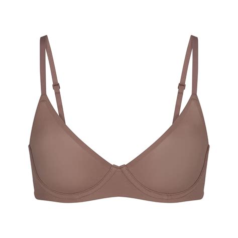 Fits Everybody Unlined Demi Bra Umber