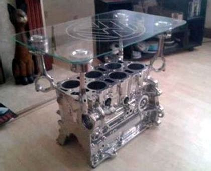 It is a small but meaningful goal for us! Just A Car Guy: Interior decorating with car parts art for ...