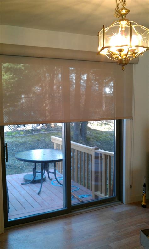 21 posts related to sliding door blinds ideas. Simple Glass Door Coverings - HomesFeed