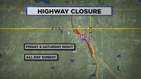 Multiple I 25 Projects Will Tie Up Interstate This Weekend Cbs Colorado