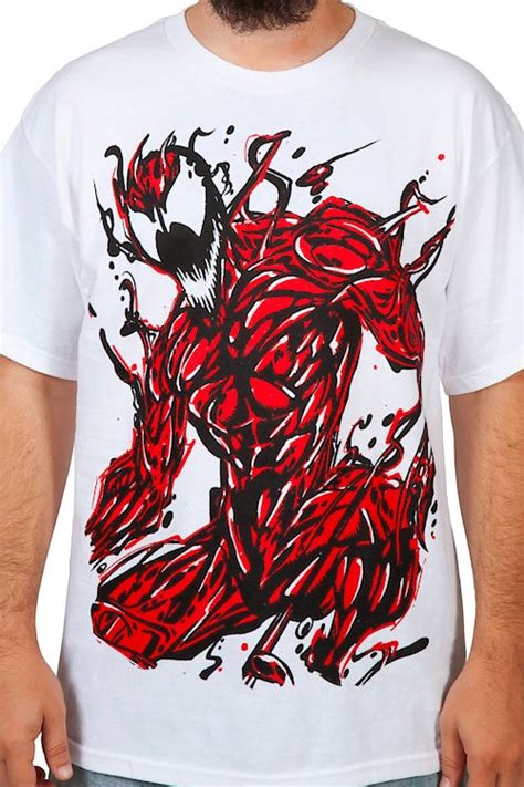 Carnage T Shirt Super Heroes Marvel Comics Spider Man Symbiote Tshirt