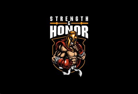Spartan Strength Honor Vector T Shirt Design Buy T Shirt Designs