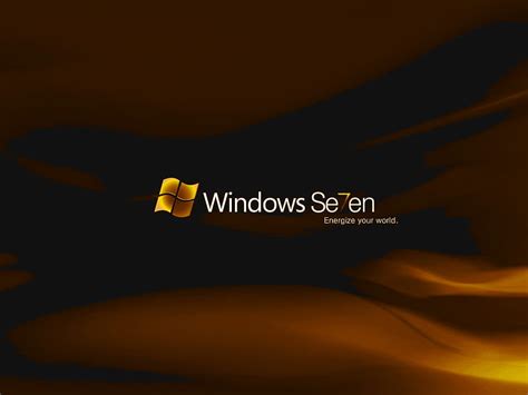 Windows 7 Gold Windows Gold Brown Windows 7 Technology Windows 7