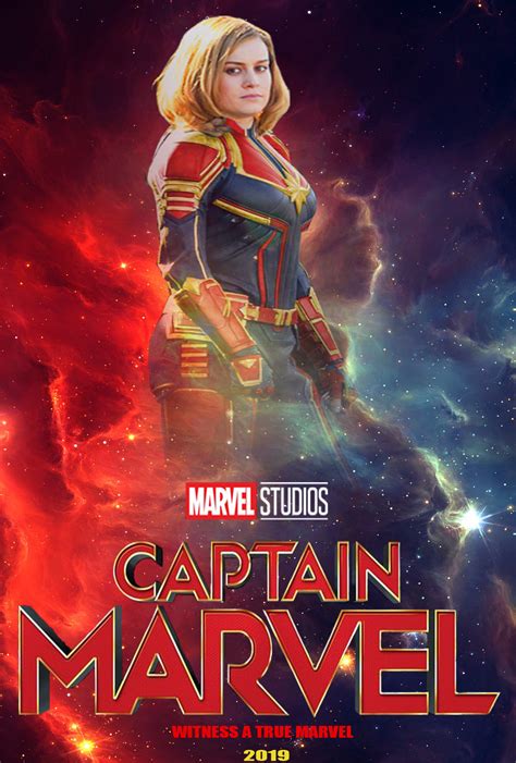 Captain Marvel Poster Concept By The Dark Mamba 995 On Deviantart