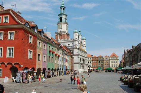 Poland a country of central europe bordering on the baltic sea. Poznan - Pologne - LANKAART