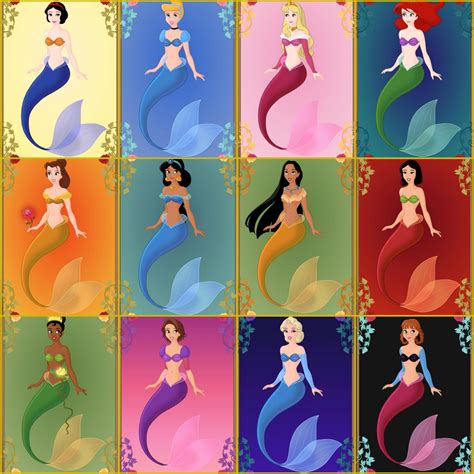 Pin By Alyssa Gomez On Alyssa Gomez Disney Princesses As Mermaids Disney Princess Pictures