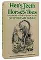 HEN'S TEETH AND HORSE'S TOES by Stephen Jay Gould: Hardcover (1983 ...