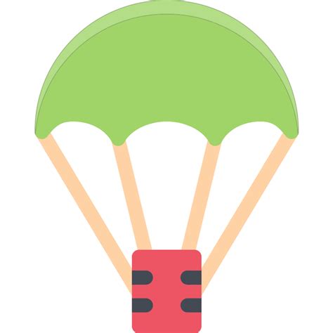 Parachute Parachutist Vector Svg Icon Svg Repo